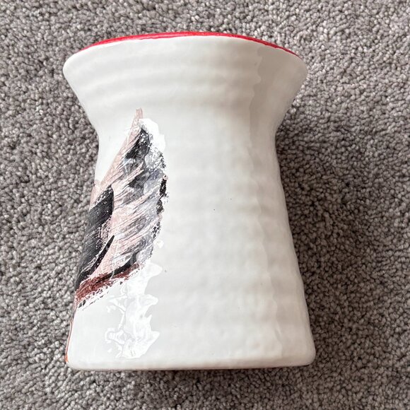 Ceramic Rooster Utensil Holder Vase Made in Italy - Picture 2 of 6